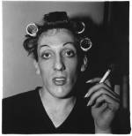 Diane Arbus. A young man in curlers at home on West 20th Street, N.Y.C. 1966. Copyright © 1972 The Estate of Diane Arbus, LLC