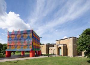 Dulwich Pavilion 2019: The Colour Palace, by artist Yinka Ilori and architects Pricegore. Photo: Adam Scott.