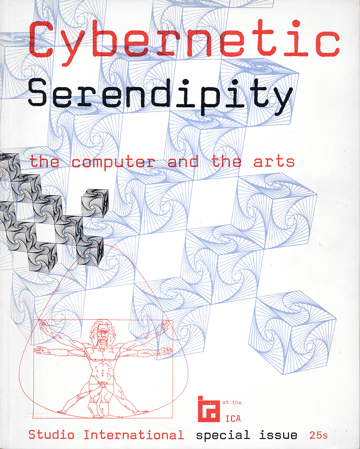 Cybernetic Serendipity: The Computer and the Arts, Studio International Special Issue, 1968. Cover design by Franciszka Themerson.