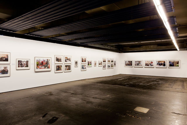 Ahlam Shibli. Heimat, Nordhessen, Germany, 2016–17. Series of 53 photographs, installation view, Neue Neue Galerie (Neue Hauptpost), Kassel, documenta 14. Photograph: Michael Nast.