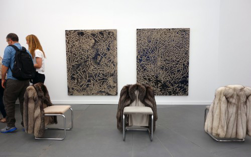 Nicole Wermers. Untitled Chair - FXI-1. 65 cm x 85 cm x 60 cm. Herald St London.