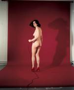 Jemima Stehli. Red Turning, 2000, C-Type Print © The Artist, courtesy Lisson Gallery, London