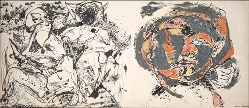 Jackson Pollock. Portrait and a Dream, 1953. © The Pollock-Krasner Foundation ARS, NY and DACS, London 2015.