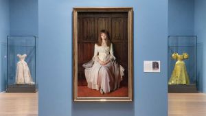 This show looks at how Sargent styled his sitters, insisting they wore certain garments or rearranging them, using fashion as a tool to reveal their personalities