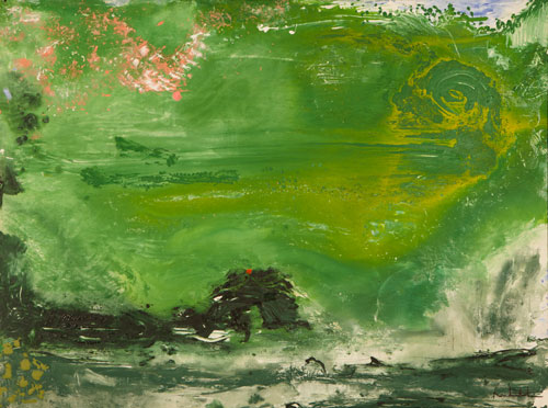 Helen Frankenthaler. Overture, The Helen Frankenthaler Foundation, Inc./Artists Rights Society (ARS), New York.
