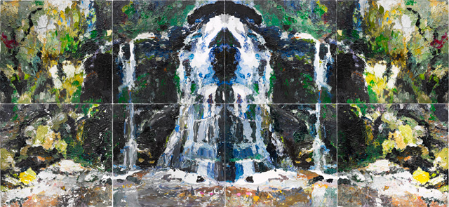 Ben Quilty. Fairy Bower Rorschach, 2012. AGNSW, Purchased with funds provided by the Patrick White Bequest 2012. © Ben Quilty.